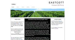 Desktop Screenshot of eastcottvineyard.co.uk